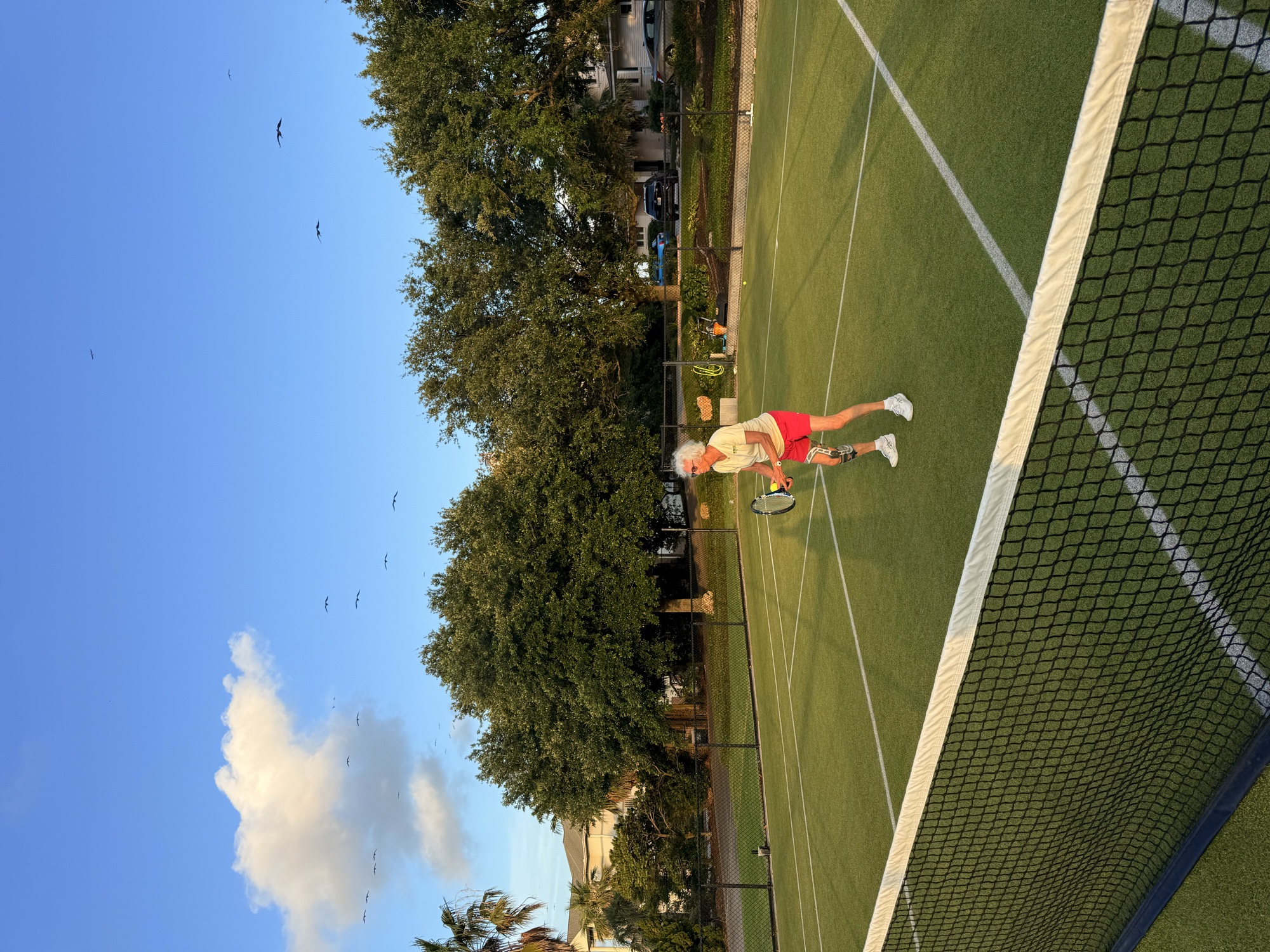 Hard court action
